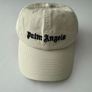 Palm Angels tan and black cap